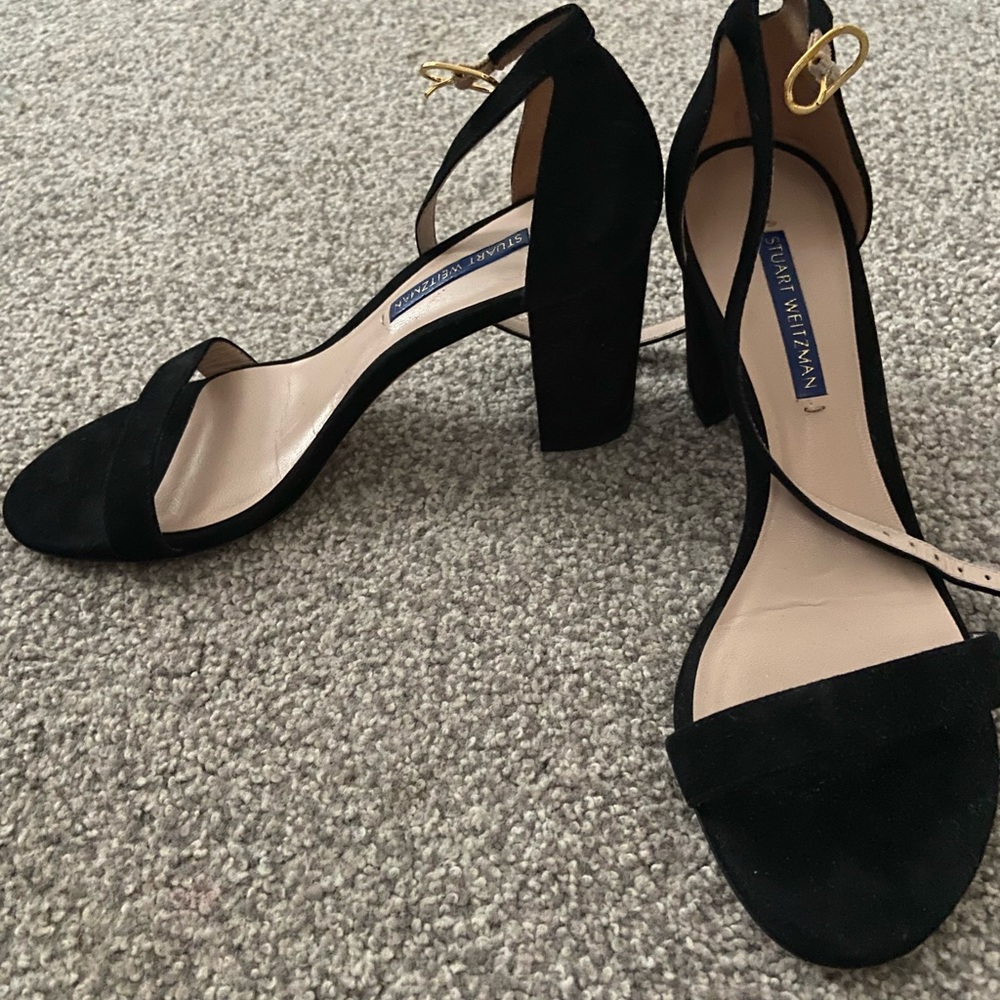 Stuart Weitzman Black Heels